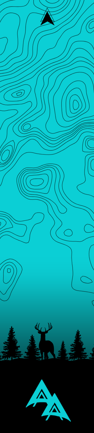 MOONLIT TOPO TEAL SIZE: 1