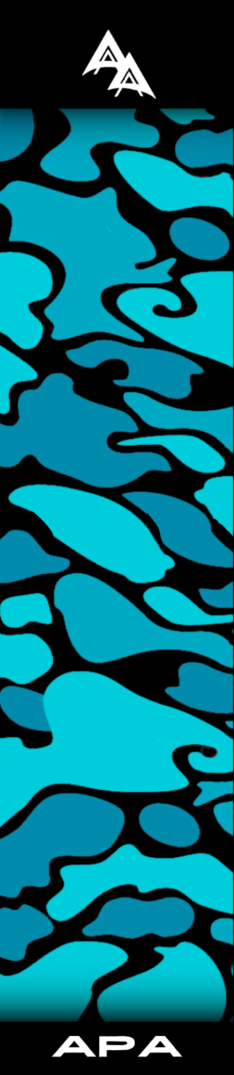 DUCK CAMO TEAL/BLACK BANDED SIZE: 1