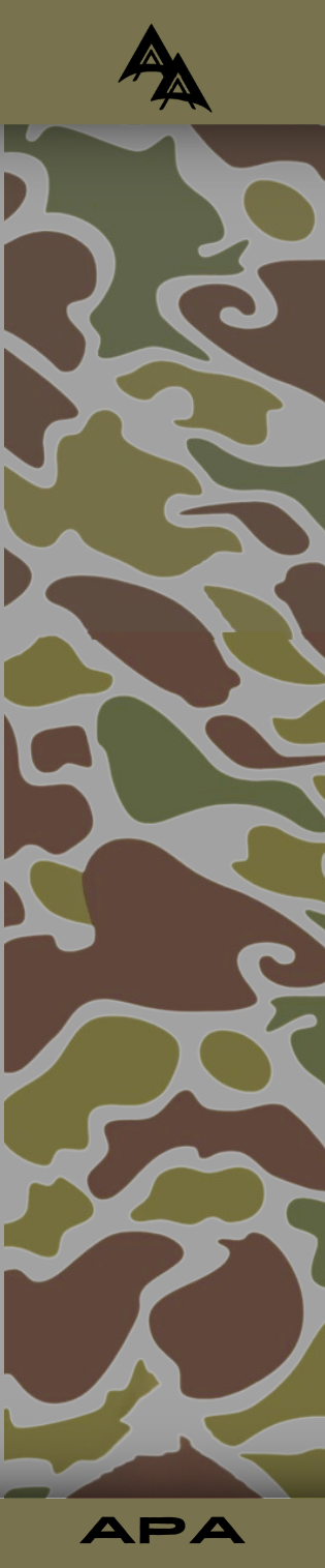 DUCK CAMO GREY/TRADITIONAL BANDED GREEN SIZE: .95