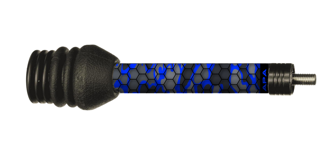 APA STABILIZER WRAP HEX DUCK CAMO SERIES - BLUE