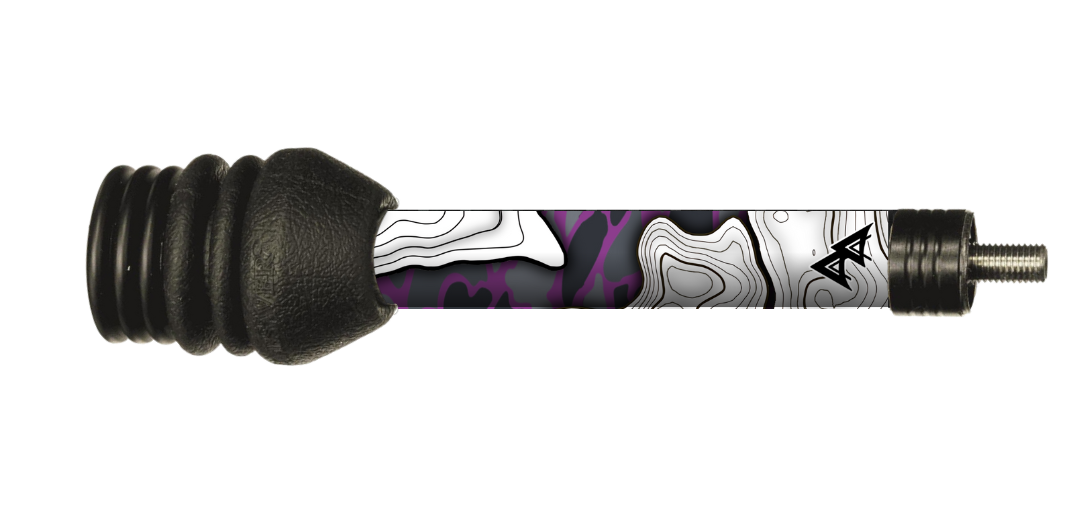 APA STABILIZER WRAP LAKE TOPO SERIES - DUCK CAMO - GREY/PURPLE