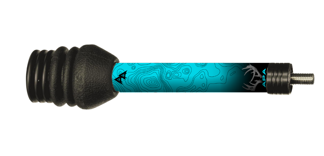 APA STABILIZER WRAP ANTLER TOPO SERIES - TEAL