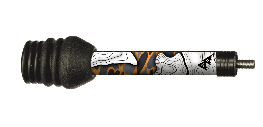 APA STABILIZER WRAP LAKE TOPO SERIES - DUCK CAMO - GREY/ORANGE