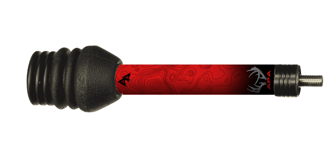 APA STABILIZER WRAP ANTLER TOPO SERIES - RED