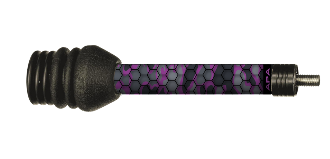 APA STABILIZER WRAP HEX DUCK CAMO SERIES - PURPLE