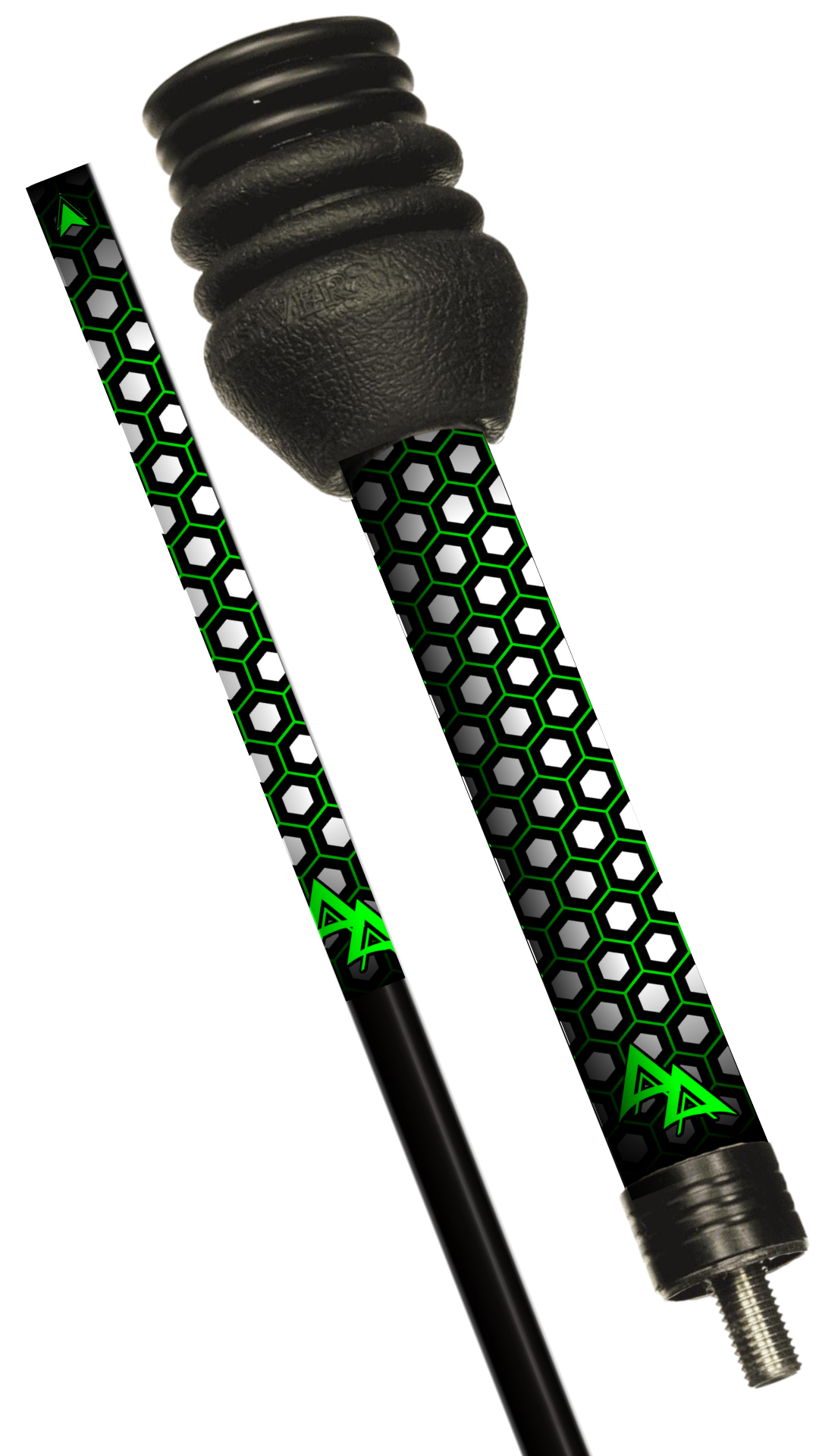 APA BUNDLE SET - DOUBLE OUTLINE HEX SERIES - GREEN