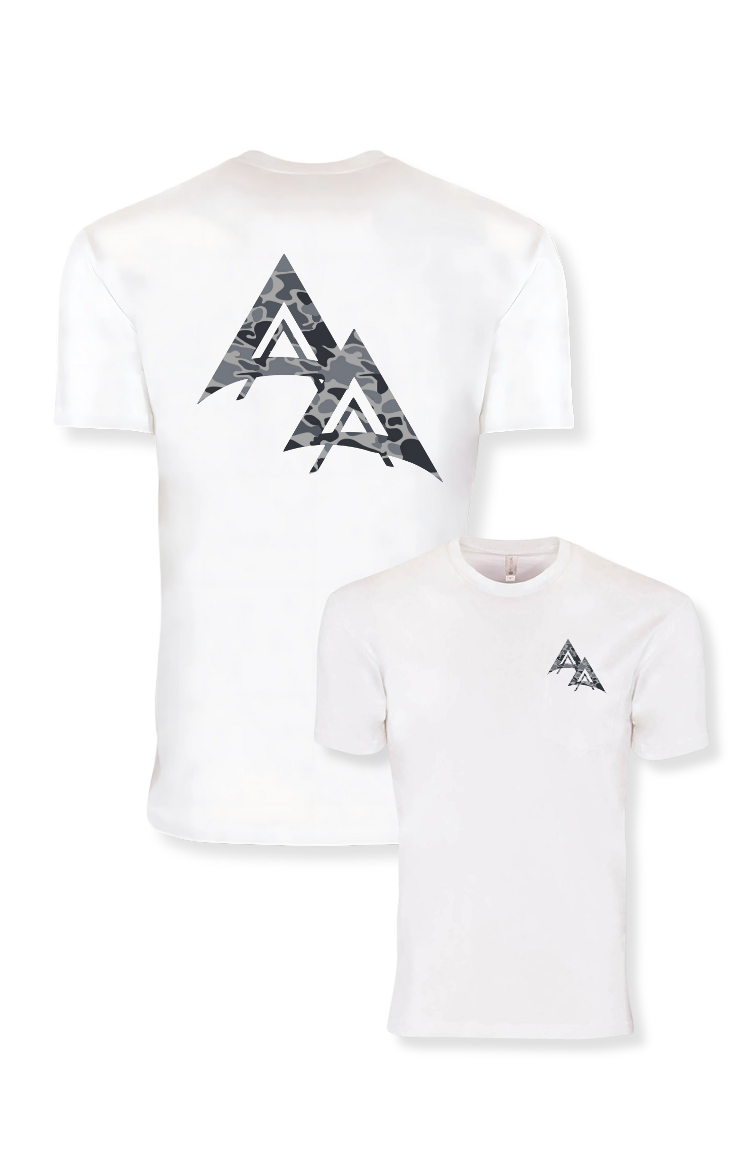 APA DUCK CAMO TEE - WHITE