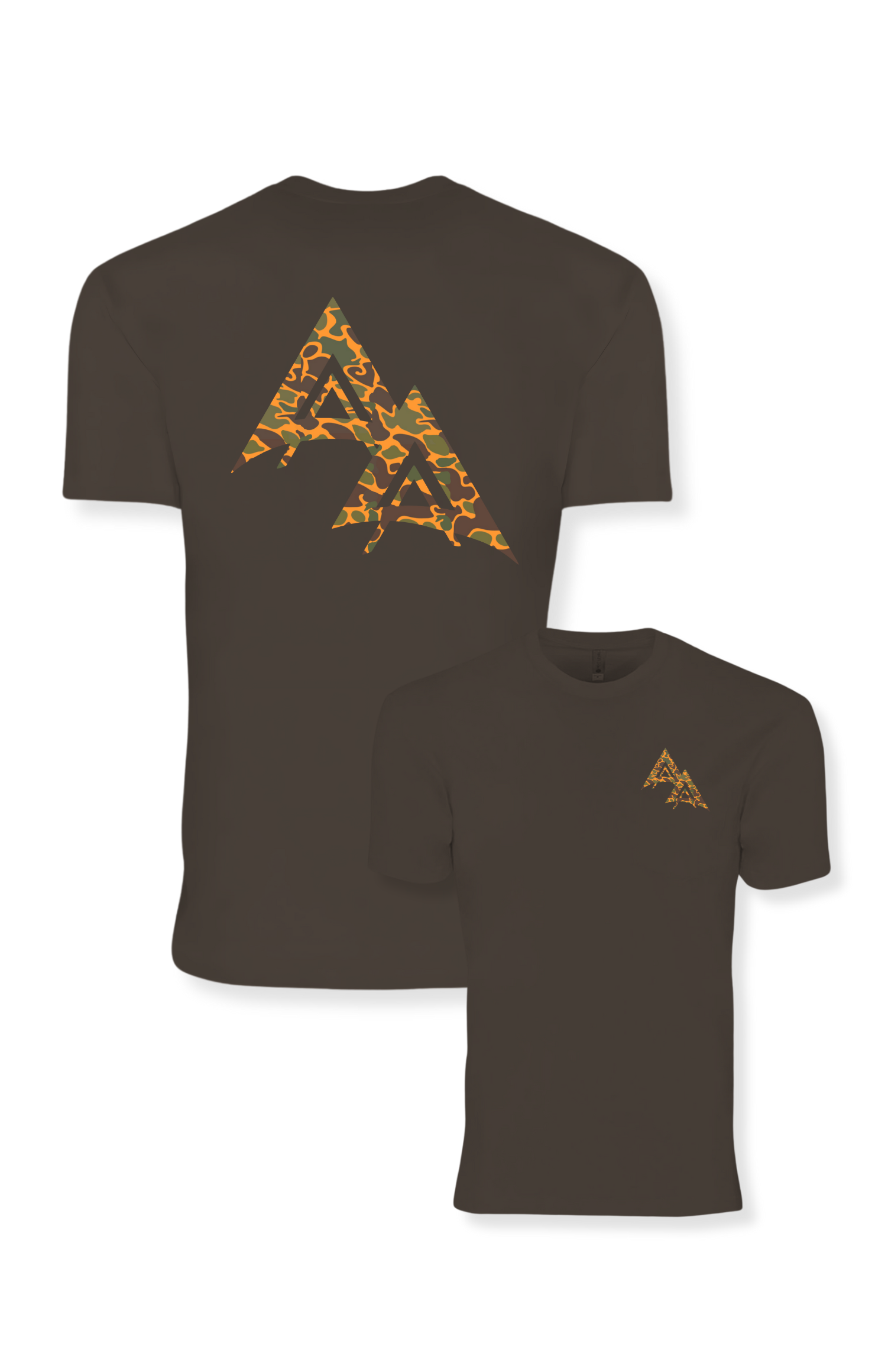 APA DUCK CAMO TEE - MACCHIATO