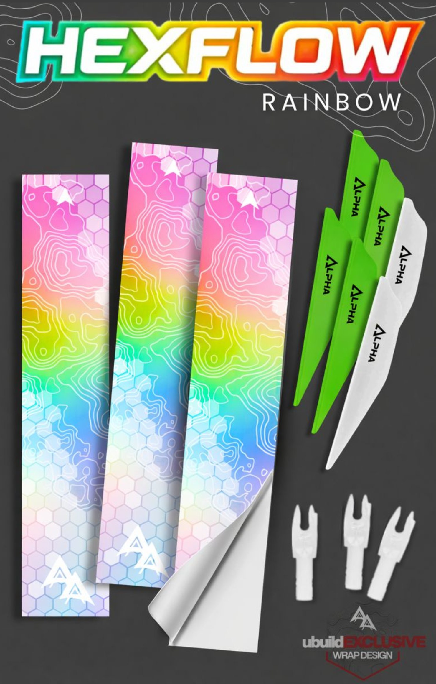 HEXFLOW SERIES ubuild™ KIT - RAINBOW