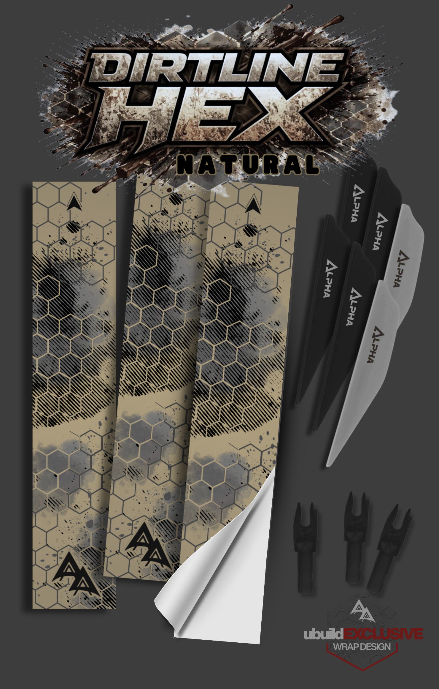 DIRTLINE HEX SERIES ubuild™ KIT - NATURAL