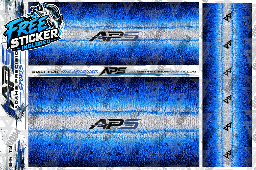 AP Sports Rod Wrap Pack - MARLIN
