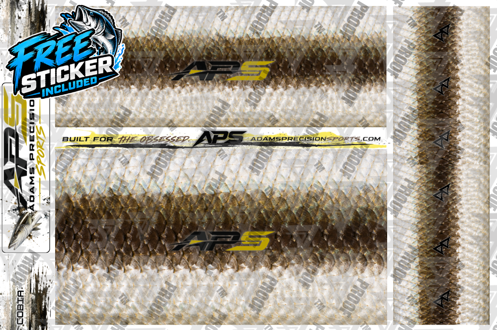 AP Sports Rod Wrap Pack - COBIA