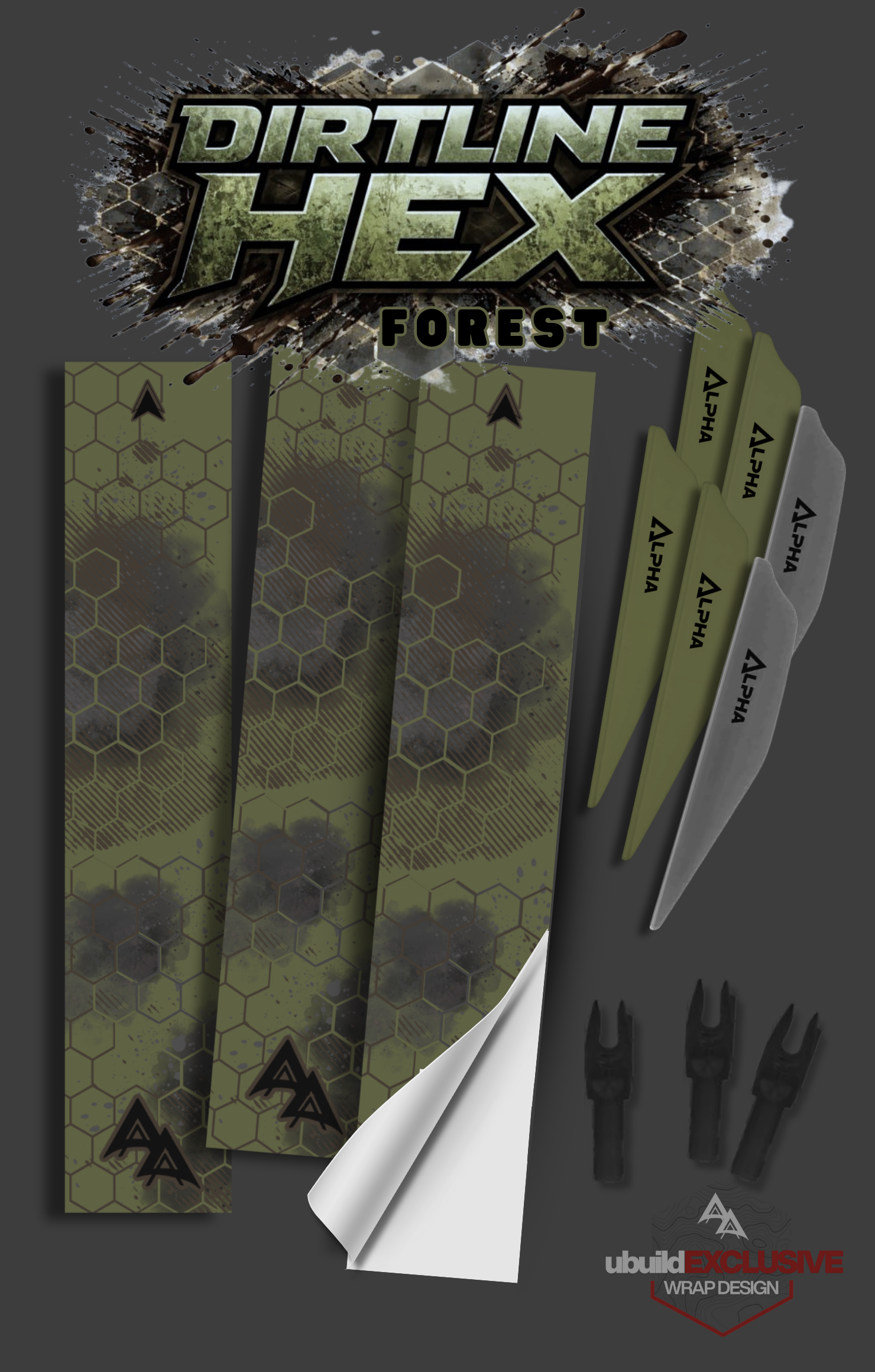 DIRTLINE HEX SERIES ubuild™ KIT - FOREST