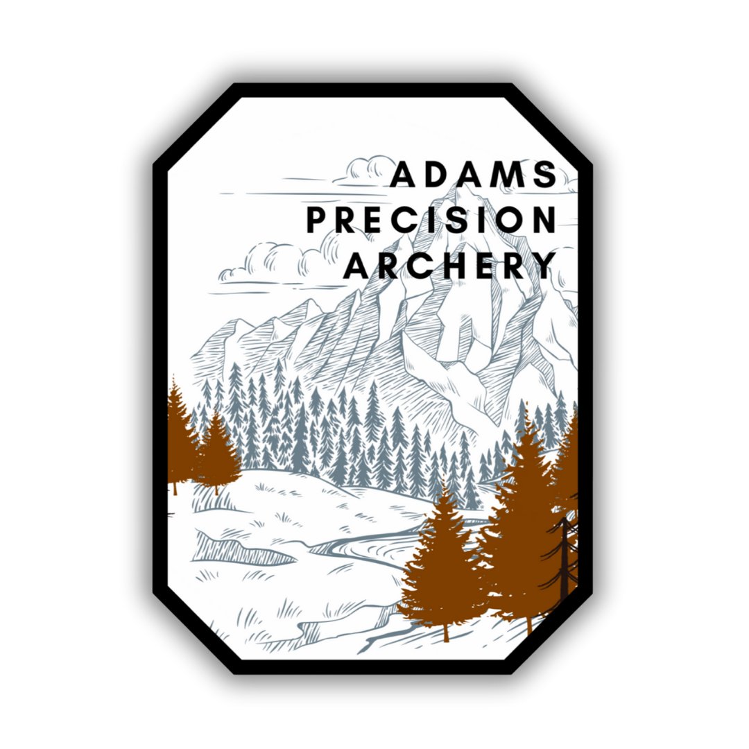 APA Forest Scene Sticker