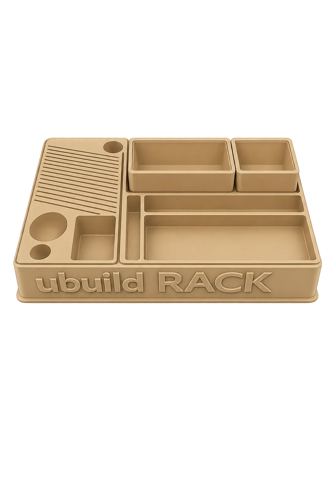 ubuildRack™ Fletching Station | Workflow Modular System
