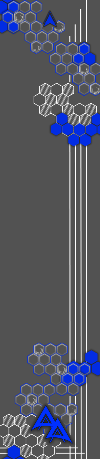 HONEYCOMB HEX BLUE SIZE: 1