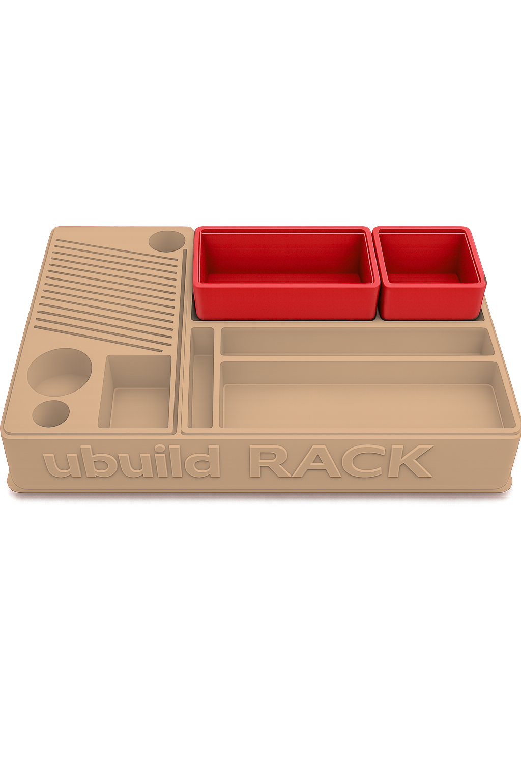ubuildRack™ Fletching Station | Workflow Modular System