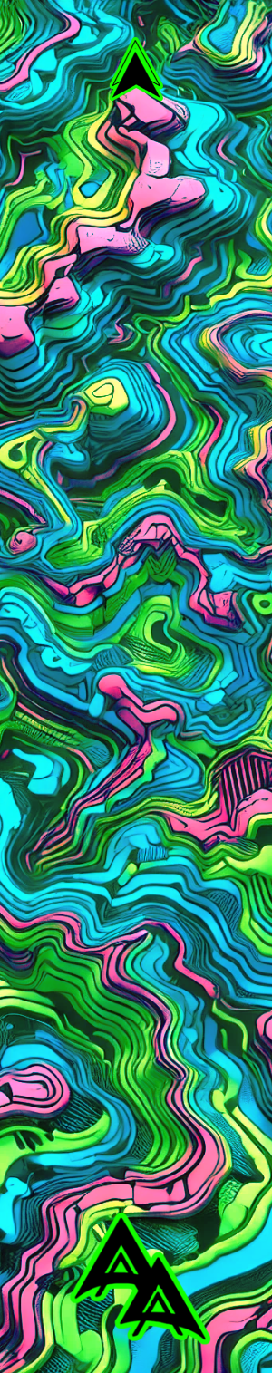 KALEIDOSCOPE GREEN SIZE: 1