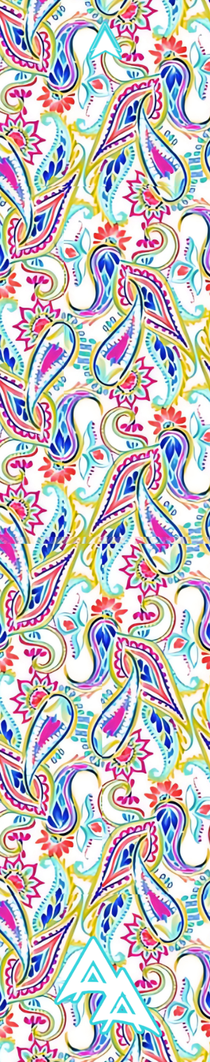 APA PATTERNS SERIES ARROW WRAPS - PAISLEY TEAL UBUILD KIT™
