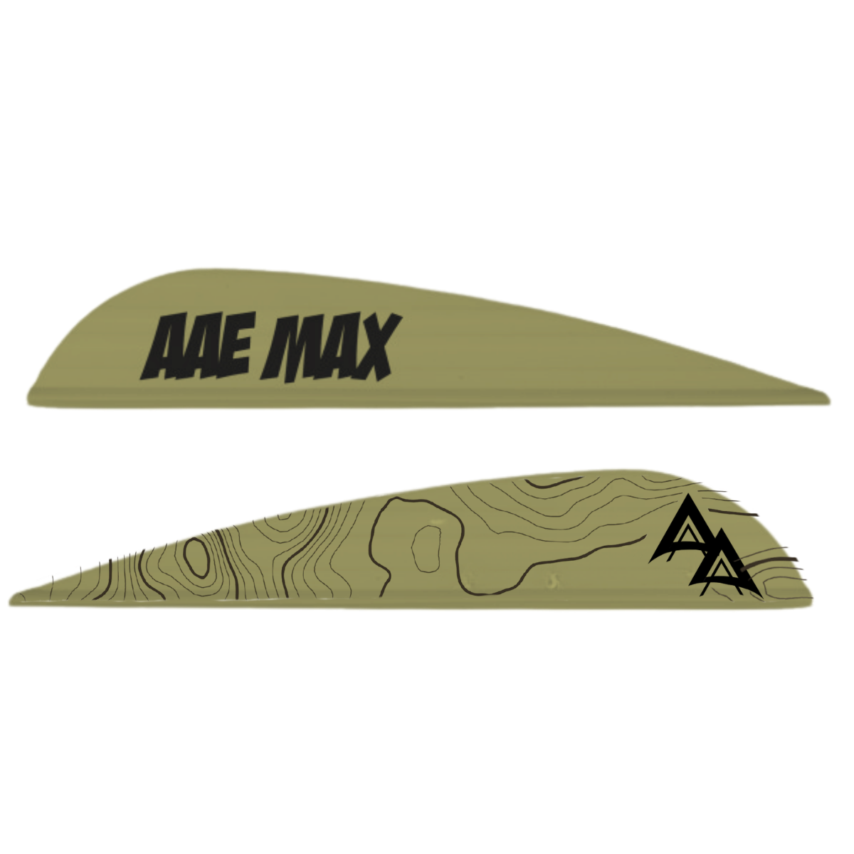 ADAMS PRECISION ARCHERY TOPO VANES | AAE MAX STEALTH - 25ct