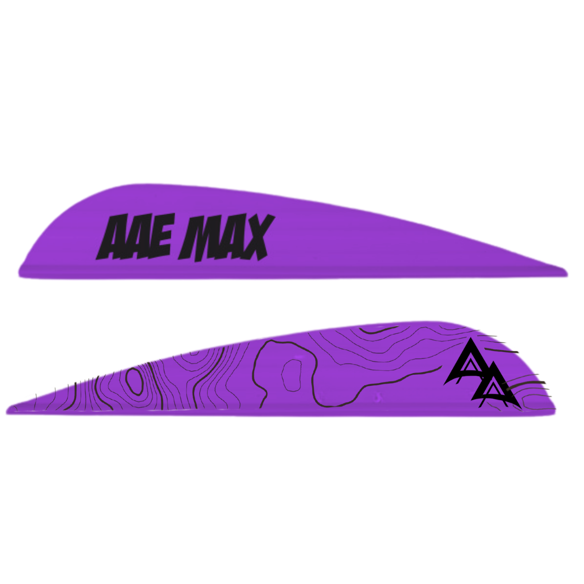 ADAMS PRECISION ARCHERY TOPO VANES | AAE MAX STEALTH - 25ct
