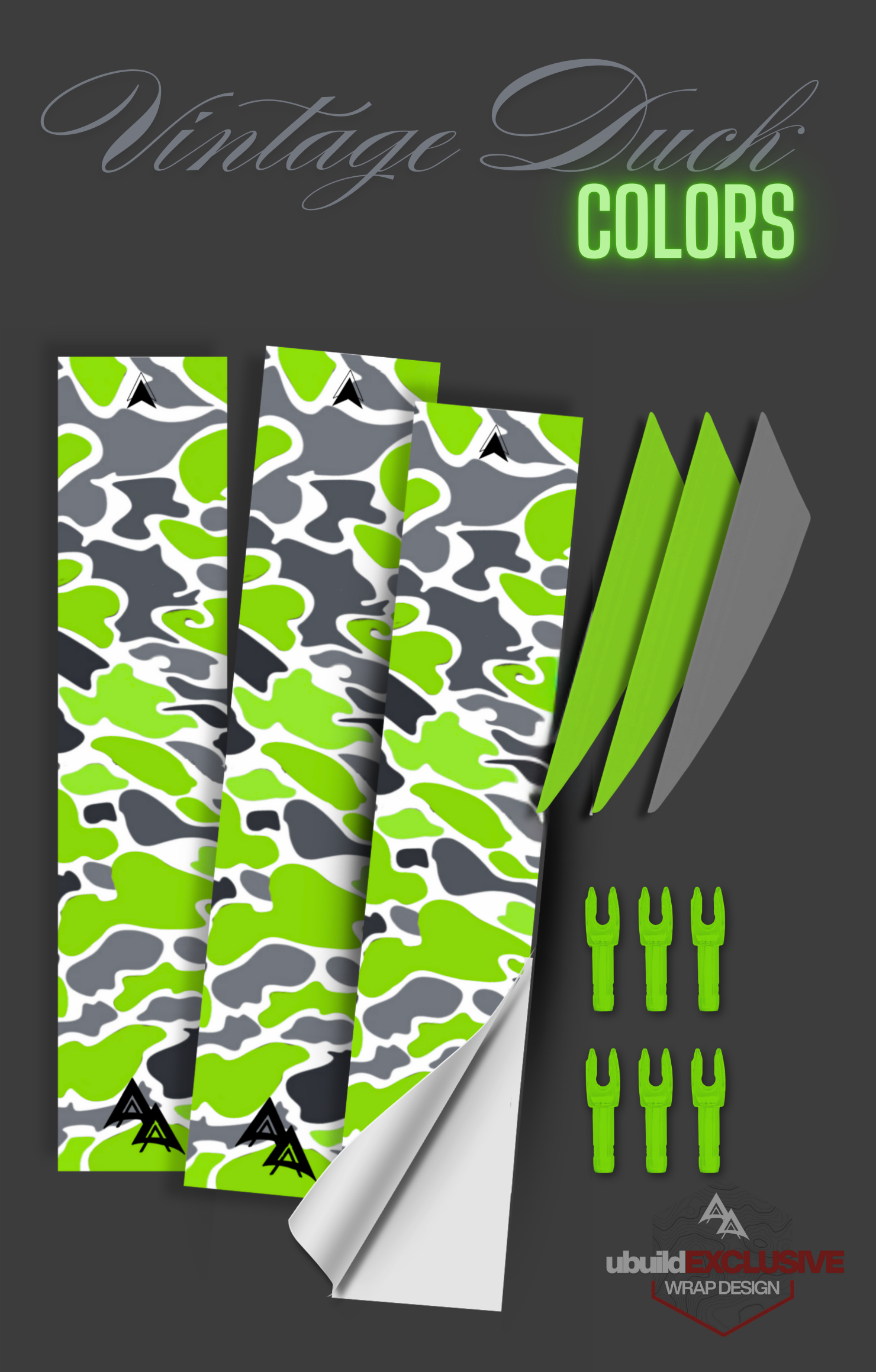 VINTAGE DUCK | COLORS GREEN ubuild™ KIT