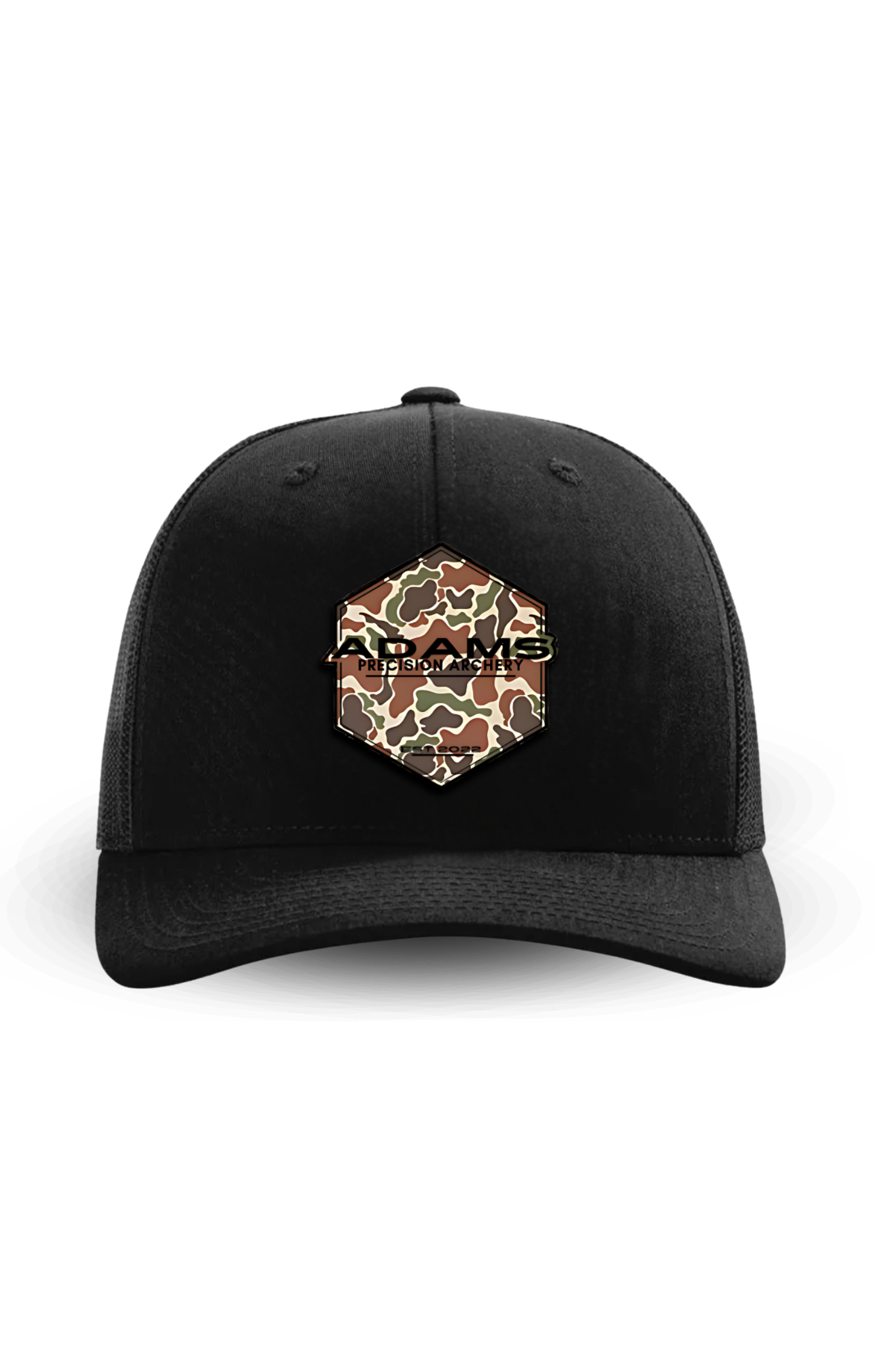 APA RICHARDSON 112 HAT - TRADITIONAL DUCK MOUNTAIN HEX PATCH | BLACK/CHARCOAL