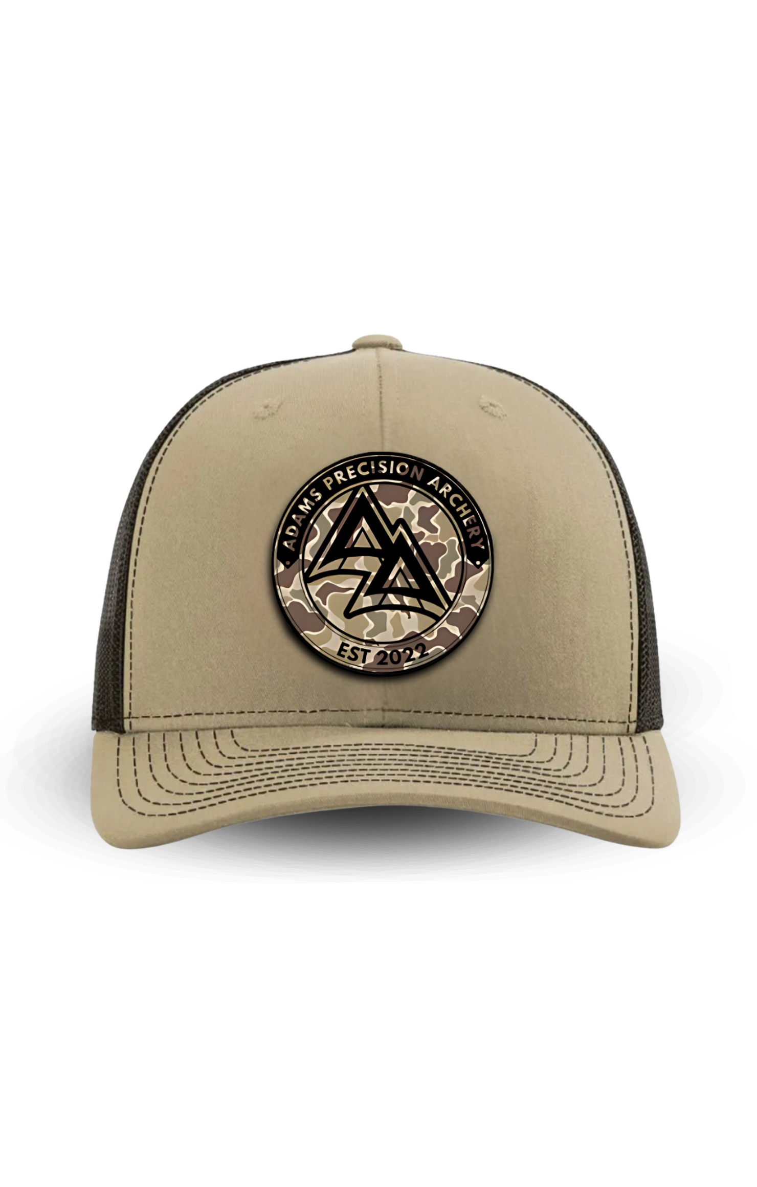 APA RICHARDSON 112 HAT - DUCK HARVEST TRADITIONAL ROUND PATCH | KHAKI/COFFEE