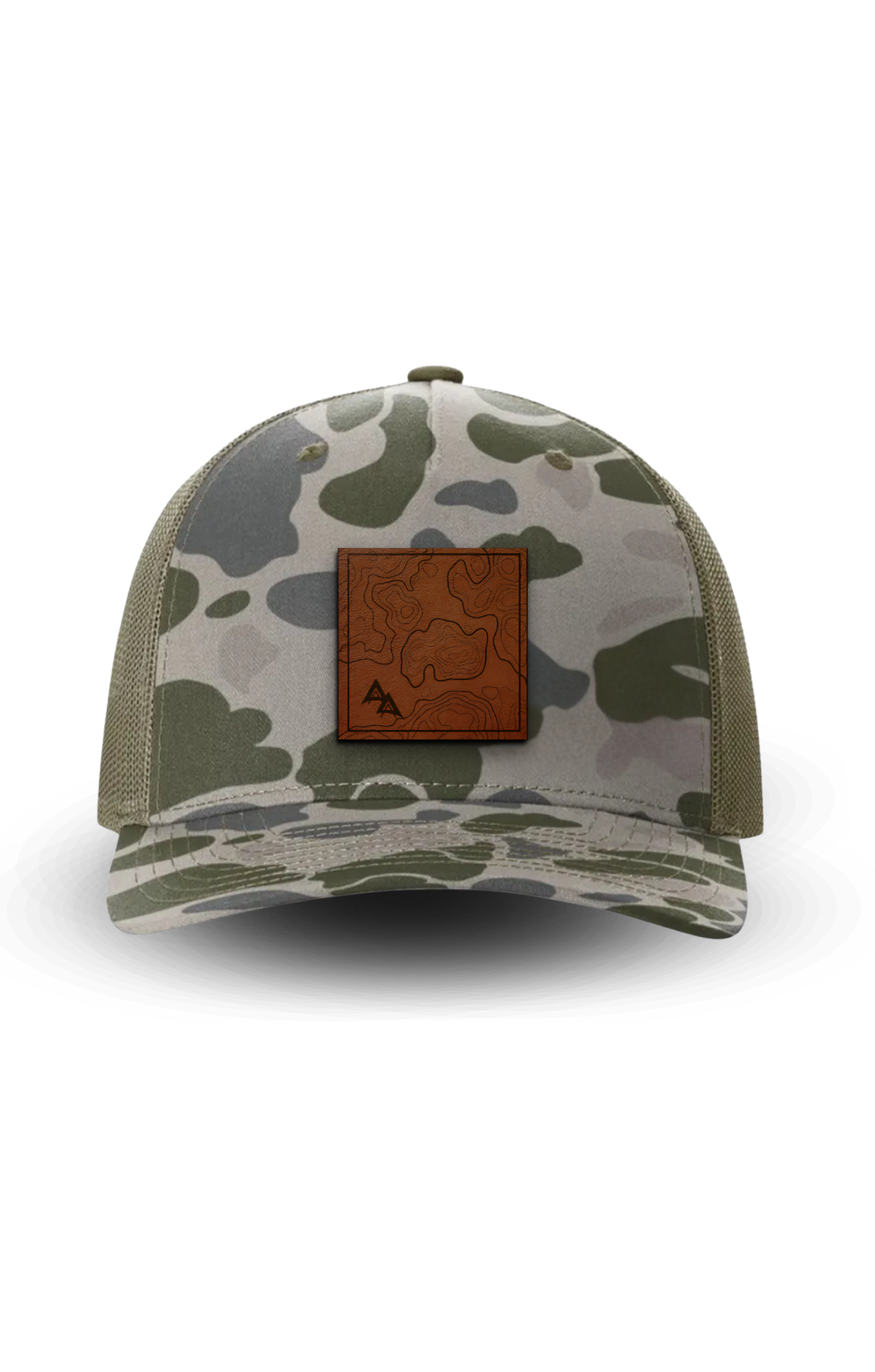 APA RICHARDSON 112 HAT - SQUARE TOPO PATCH BROWN | MARSH DUCK