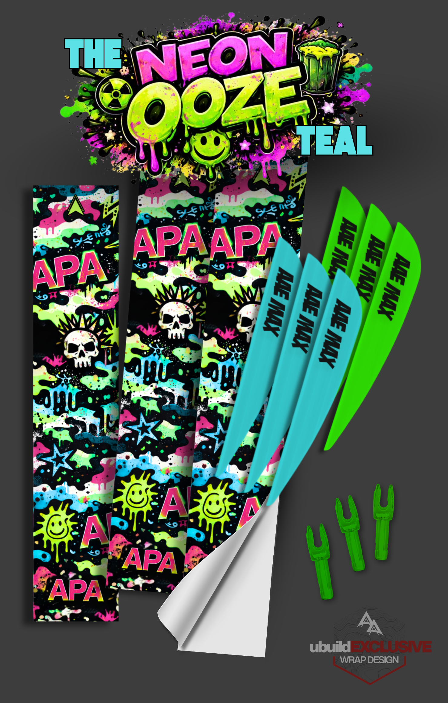 NEON OOZE ubuild™ KIT - TEAL