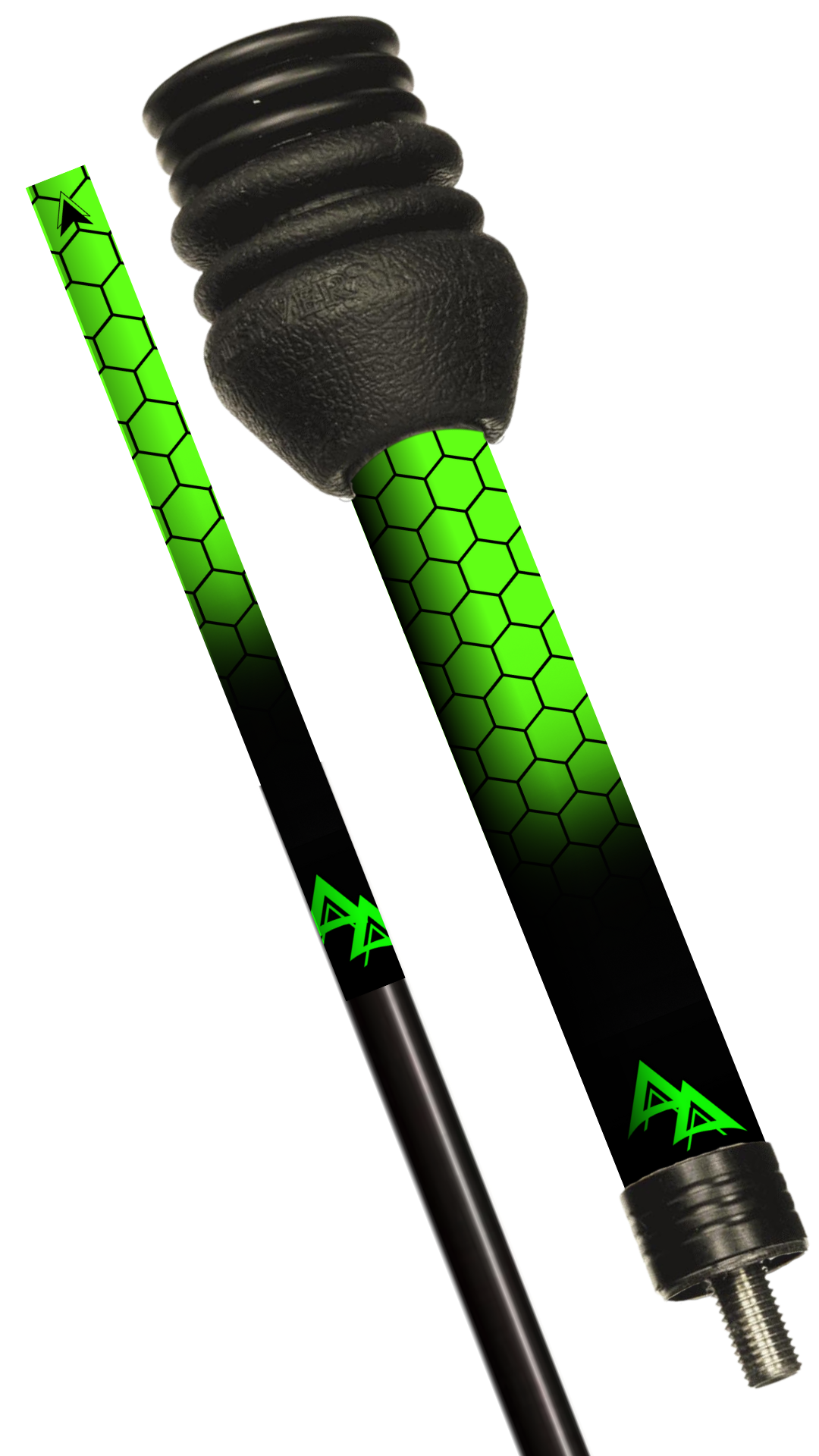 APA BUNDLE SET - DISSOLVING HEX SERIES FLO GREEN OPEN