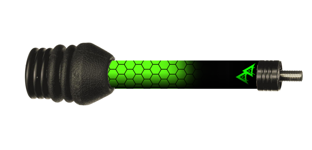 APA STABILIZER WRAP - DISSOLVING HEX SERIES FLO GREEN OPEN