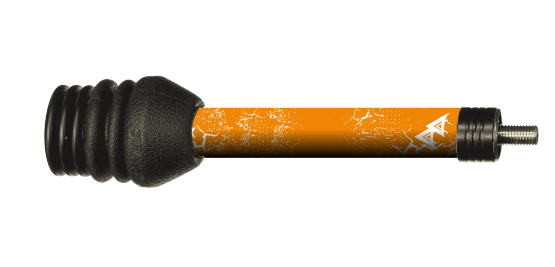 APA STABILIZER WRAP - WHITE SHATTERED SERIES ORANGE