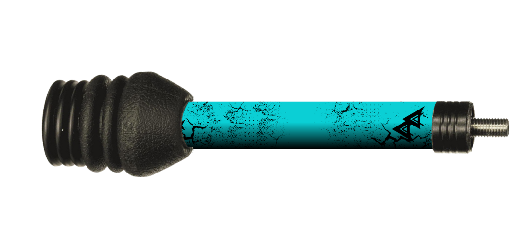 APA STABILIZER WRAP - BLACK SHATTERED SERIES TEAL