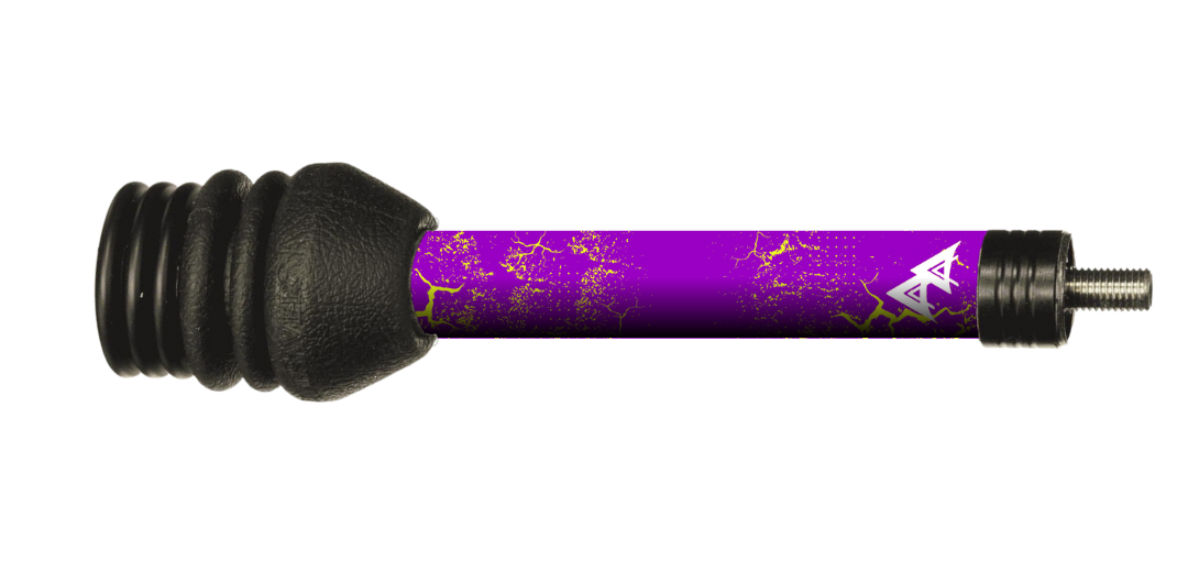 APA STABILIZER WRAP - YELLOW SHATTERED SERIES PURPLE