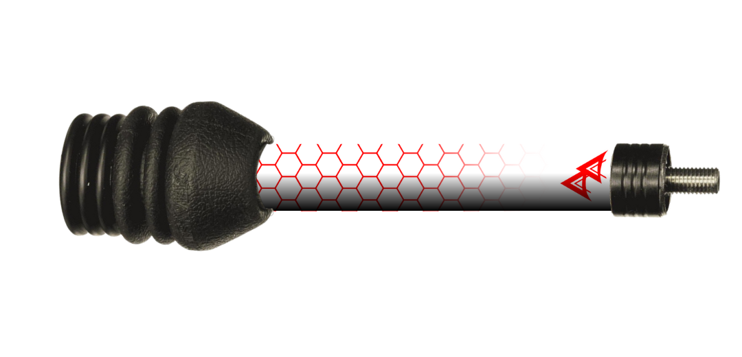 APA STABILIZER WRAP - DISSOLVING HEX SERIES RED OUTLINE