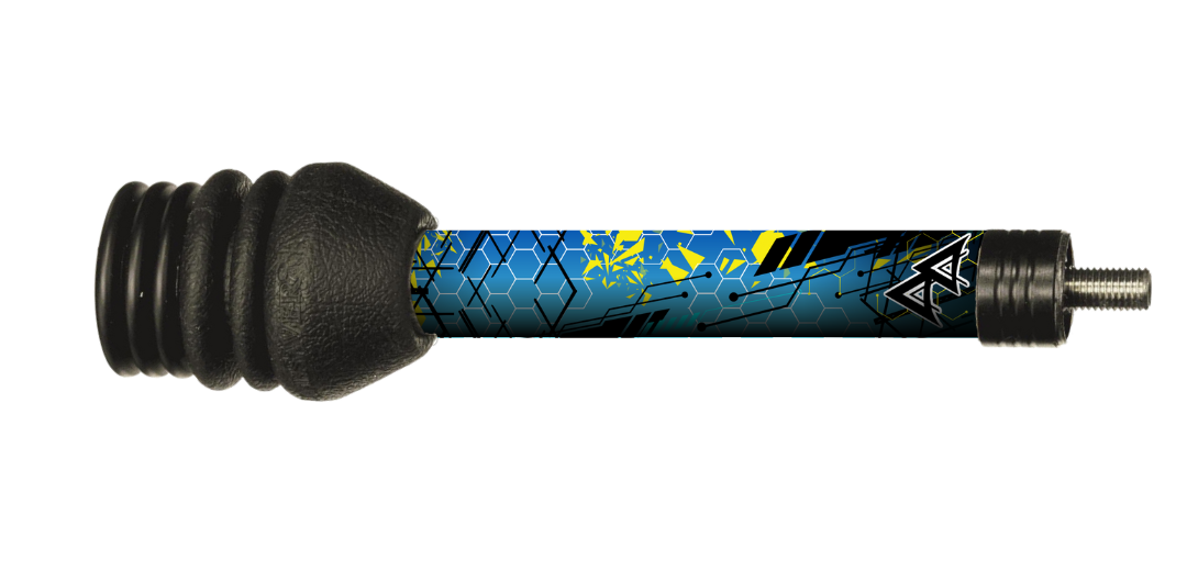 APA STABILIZER WRAP - ABSTRACT HEX FADE - BLUE|YELLOW