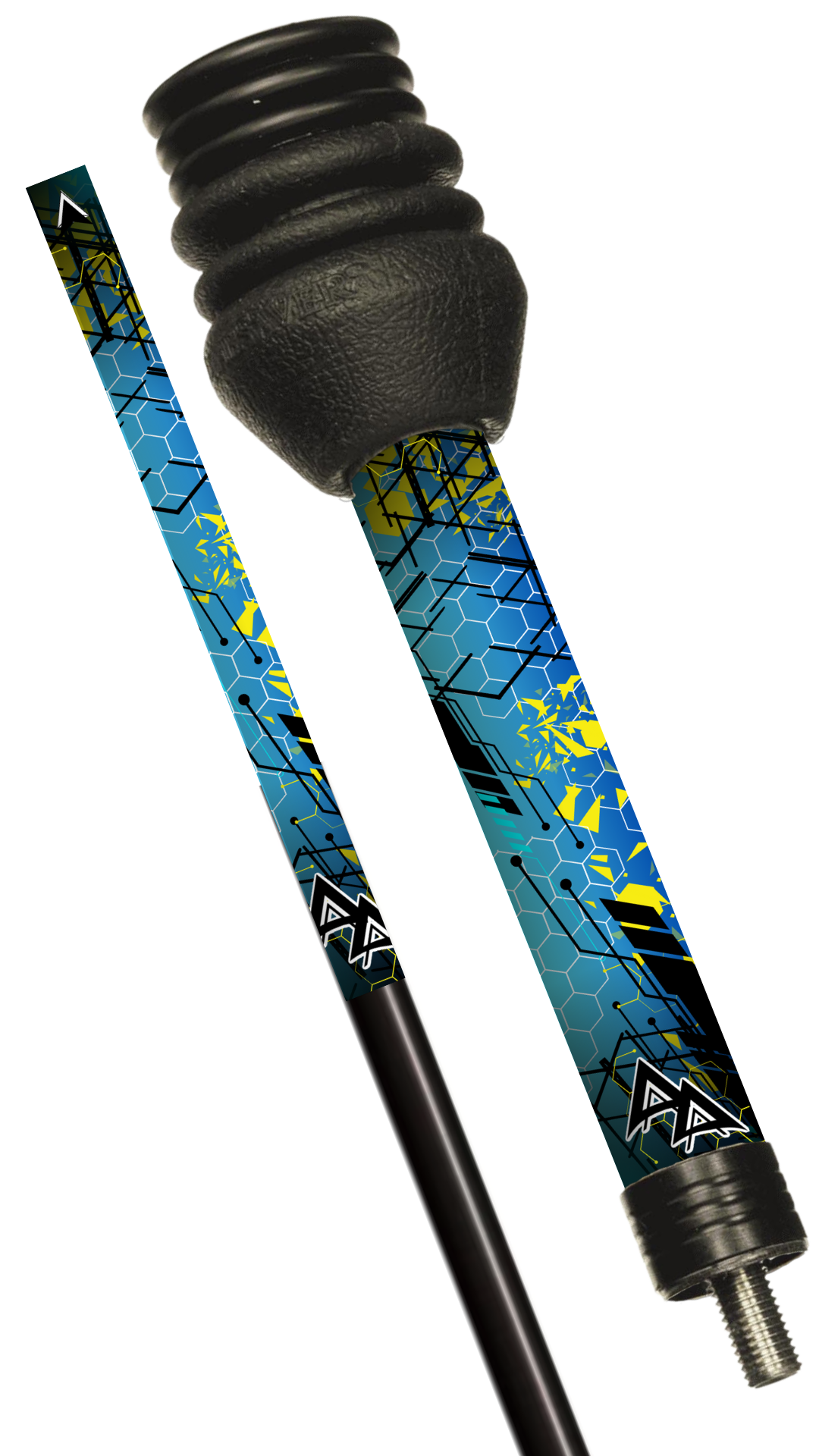 APA WRAPPED BUNDLE SET - ABSTRACT HEX FADE - BLUE|YELLOW