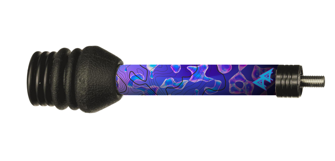 APA STABILIZER WRAP -  BUBBLE TOPO SERIES - BLUE/PURPLE