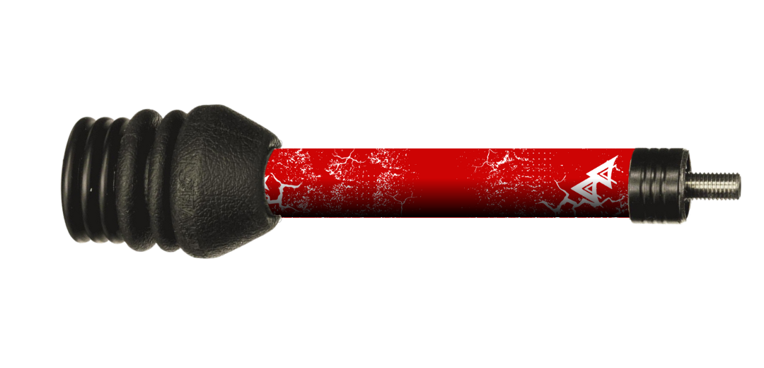 APA STABILIZER WRAP - WHITE SHATTERED SERIES RED