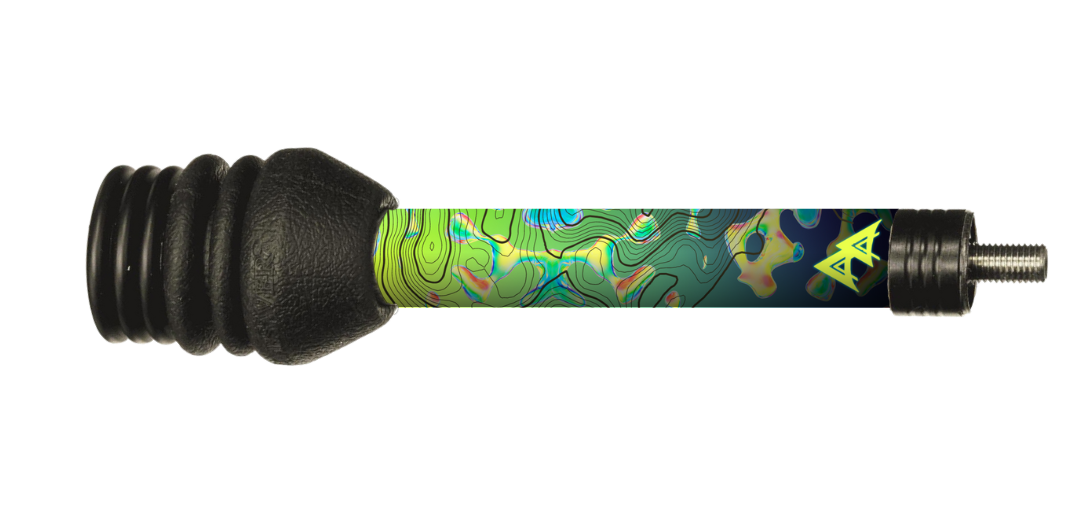APA STABILIZER WRAP -  BUBBLE TOPO SERIES - GREEN/YELLOW