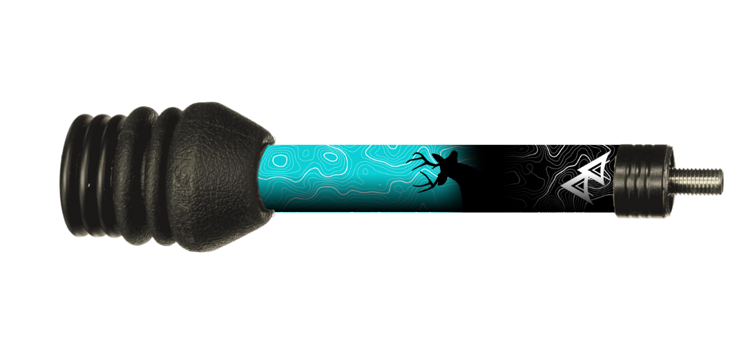 APA STABILIZER WRAP - GAME SERIES WHITETAIL TOPO FADE TEAL