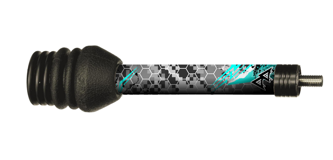 APA STABILIZER WRAP - ABSTRACT DIGITAL GREY - TEAL