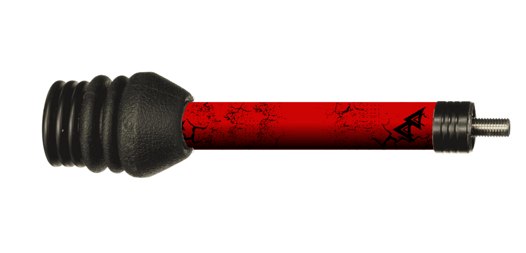 APA STABILIZER WRAP - BLACK SHATTERED SERIES RED