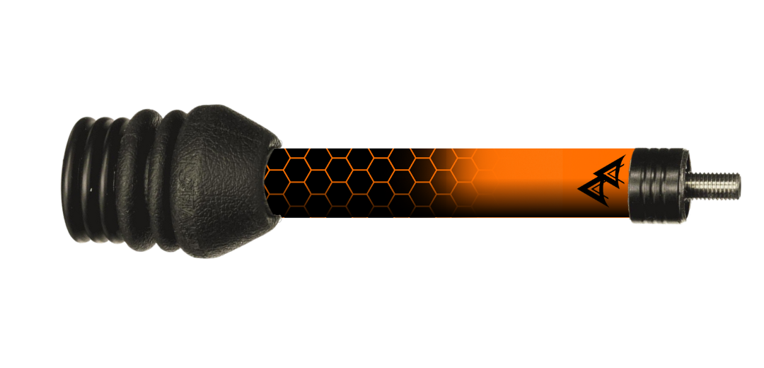 APA STABILIZER WRAP - DISSOLVING HEX SERIES FLO ORANGE CLOSED