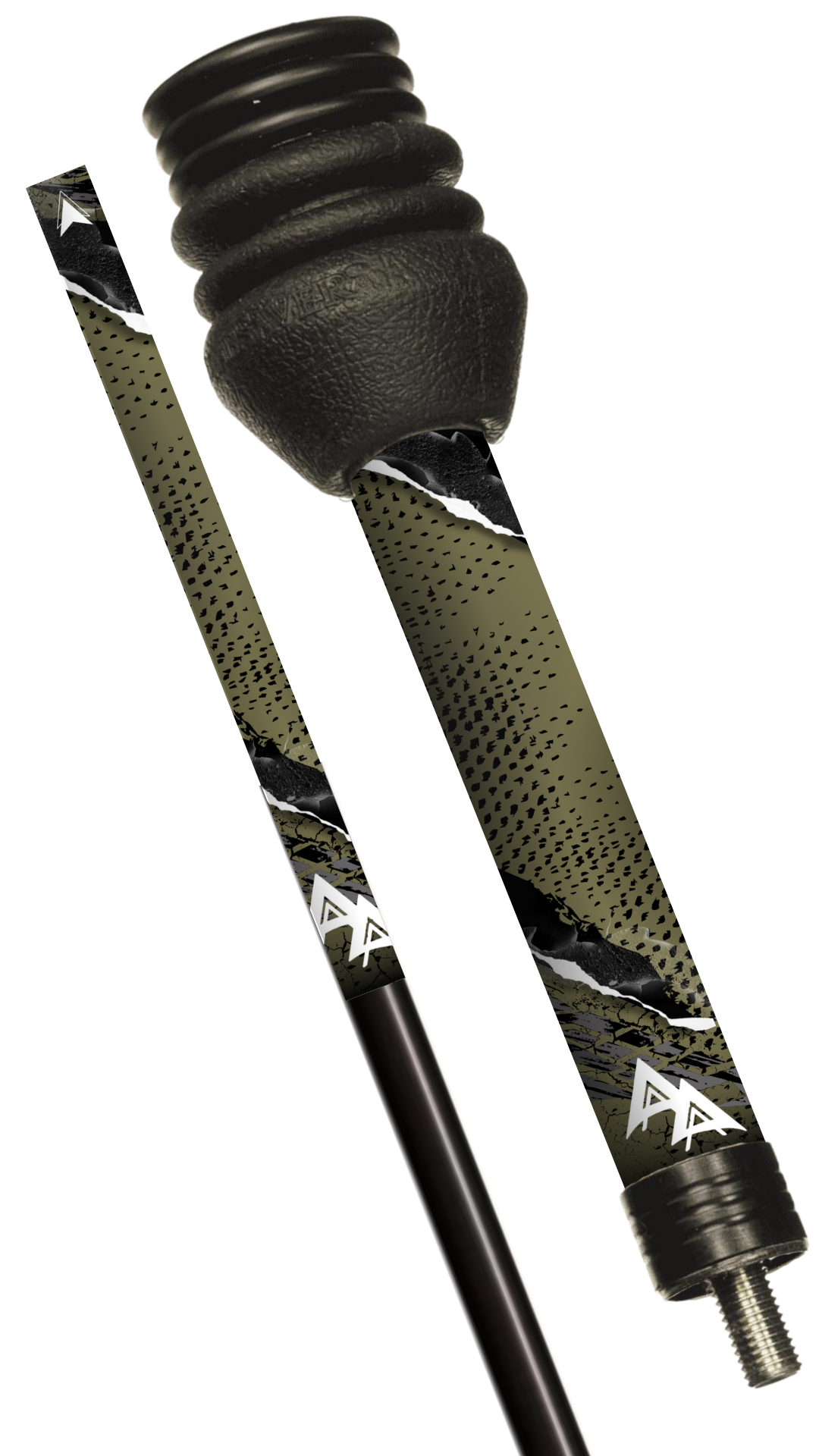 APA WRAPPED BUNDLE SET - ABSTRACT TORN - OD GREEN