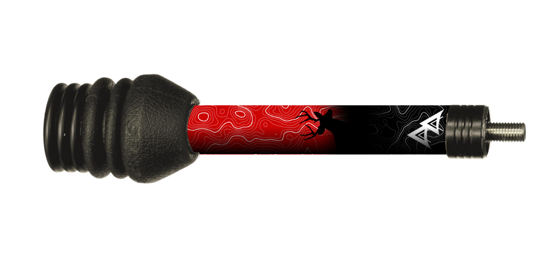 APA STABILIZER WRAP - GAME SERIES WHITETAIL TOPO FADE RED