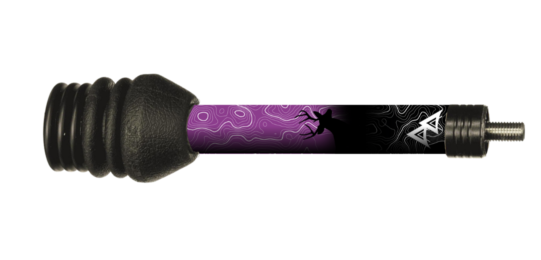 APA STABILIZER WRAP - GAME SERIES WHITETAIL TOPO FADE PURPLE