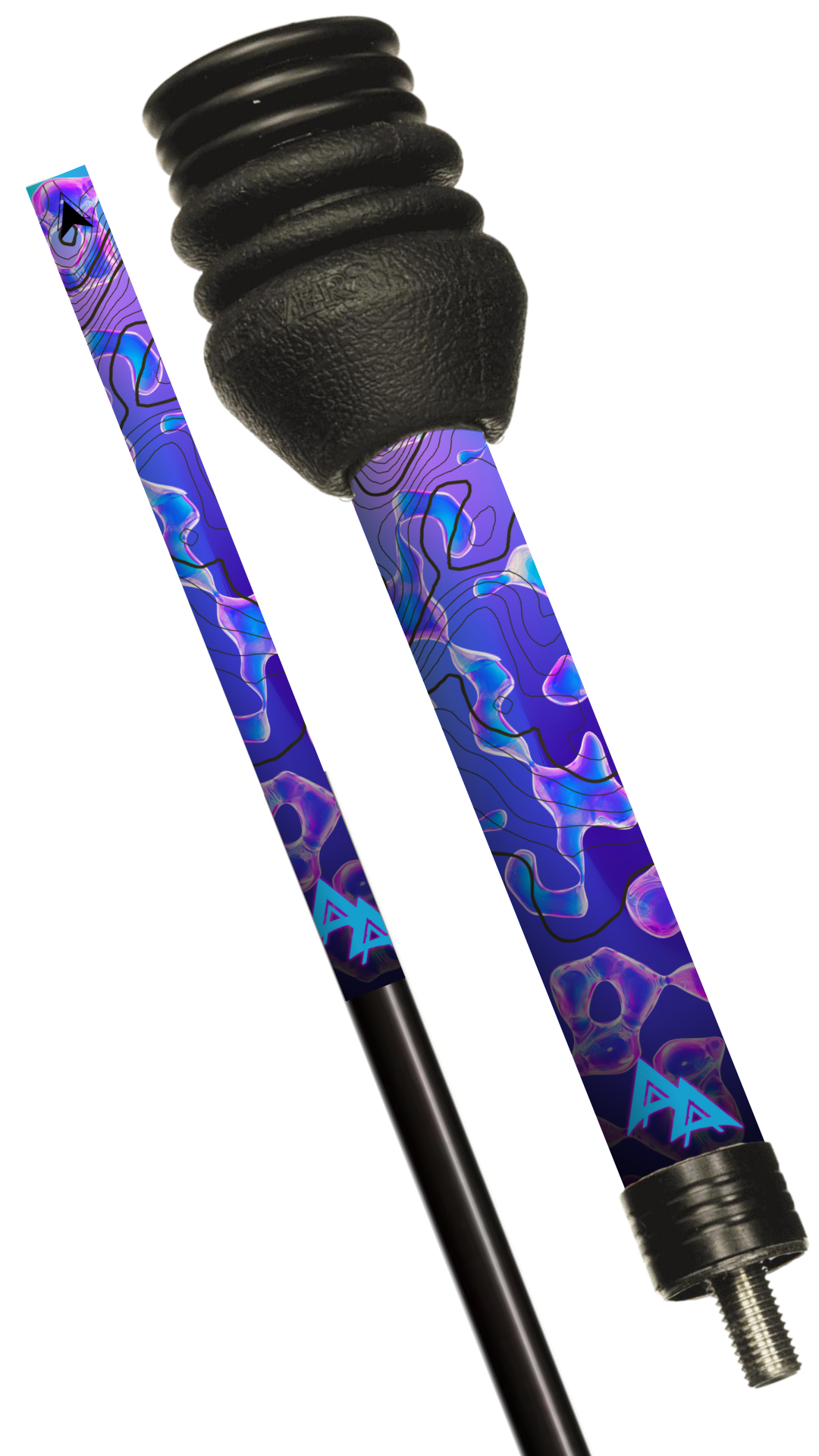 APA BUNDLE SET - BUBBLE TOPO SERIES - BLUE/PURPLE