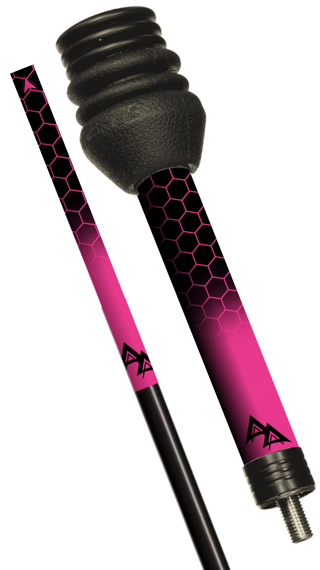 APA BUNDLE SET - DISSOLVING HEX SERIES FLO PINK CLOSED